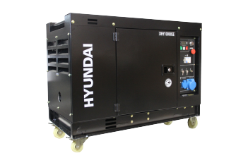 Generador Hyundai Diesel 8/8,5 Kw/Kva Partida eléctrica monofásico Cerrado