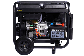 Generador Hyundai Diesel 6/6,5 Kw/Kva Partida eléctrica monofásico Abierto