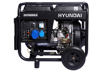 Generador Hyundai Diesel 6/6,5 Kw/Kva Partida eléctrica monofásico Abierto
