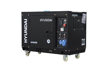 Generador Hyundai Diesel 6/6,3 Kw/Kva Partida eléctrica monofásico Cerrado