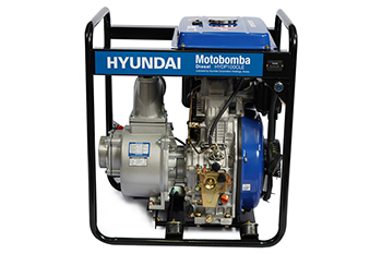 Motobomba Diésel 4x4" Aguas Limpias 9HP 418cc 1.600 L/min Partida Eléctrica | 82HYDP100CLE