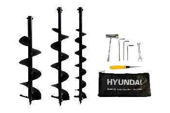Ahoyador Hyundai 2,3HP 52cc 3 Brocas | 82HYTGD520
