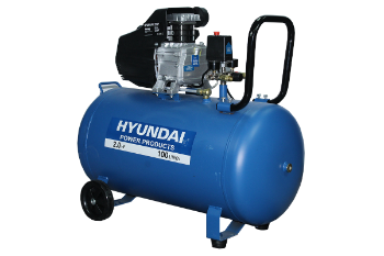 Compresor Hyundai Monofásico 2HP 100L 115psi Directo
