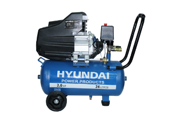 Compresor Hyundai Monofásico 2HP 24L 115psi Directo