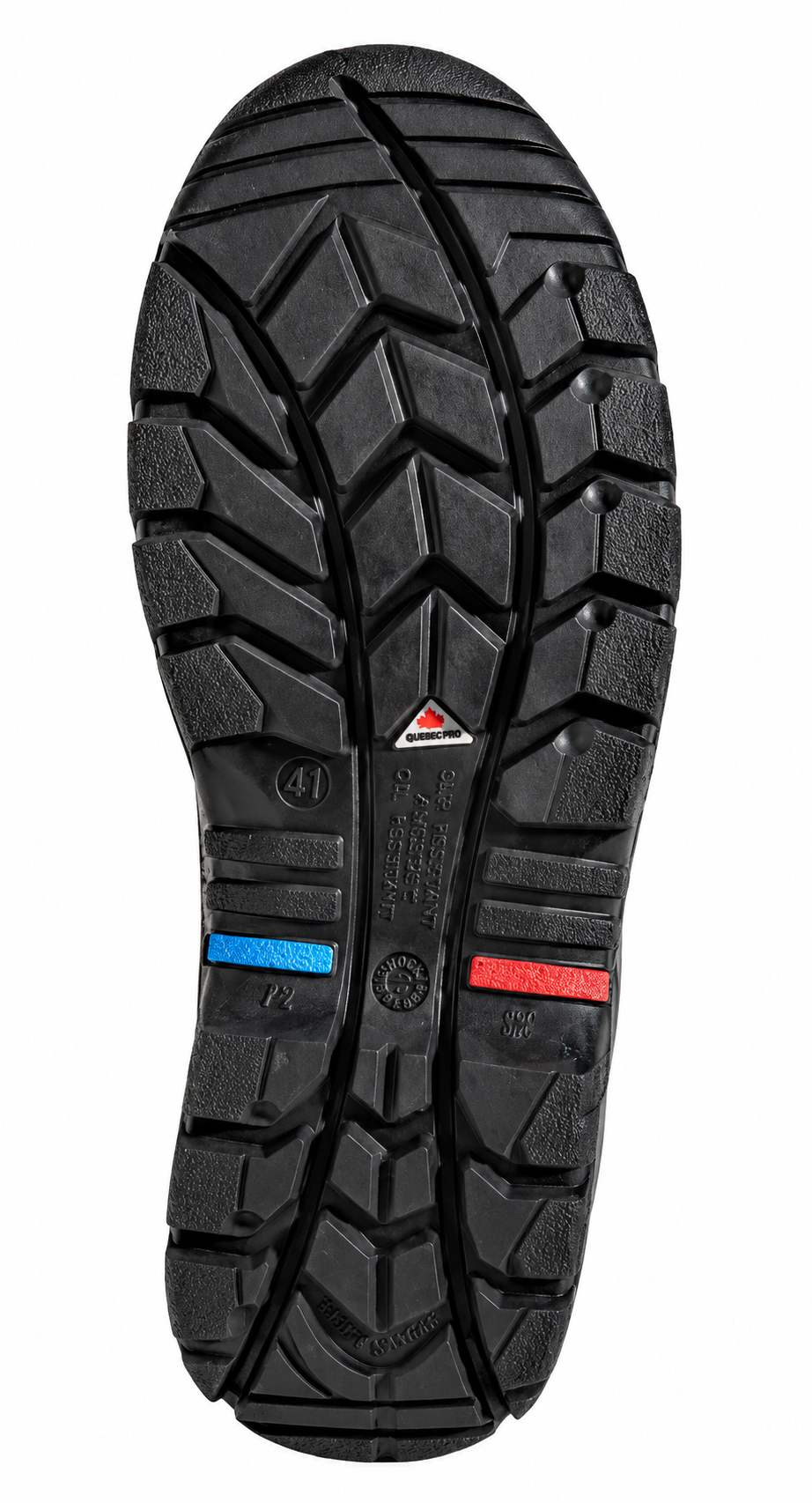 Calzado de Seguridad Quebec 250 Negro - Puntera Acero