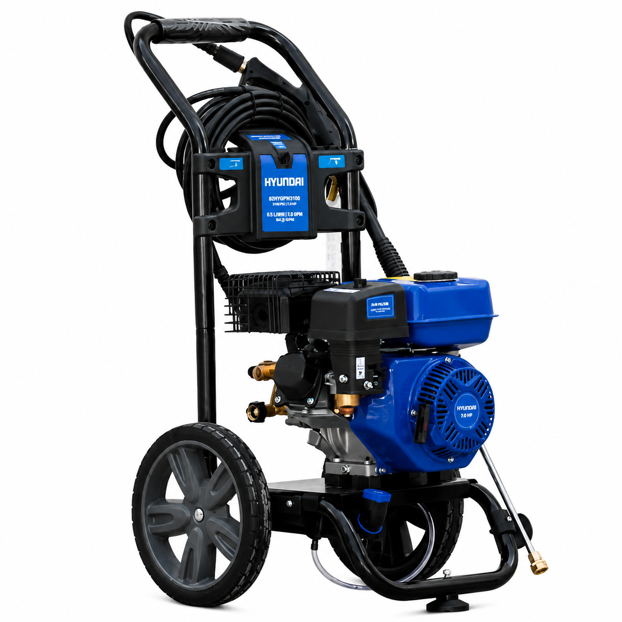 Bomba de Agua Completa W3100 – Repuesto Hidrolavadora Hyundai 82HYGPW3100 | 82PW3100RH-1