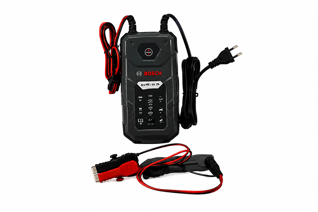 Cargador de Batería Bosch C70-B 12V/24V 135W IP65 | Plomo-ácido EFB GEL AGM VRLA 14-230Ah | 0189950070-HD3