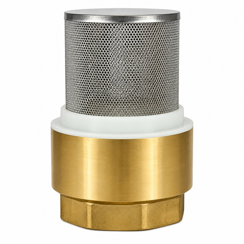 Válvula de Pie con Canastillo 3" Bronce + Malla Acero | Repuesto Bomba Agua | 82HYVAL3ACM