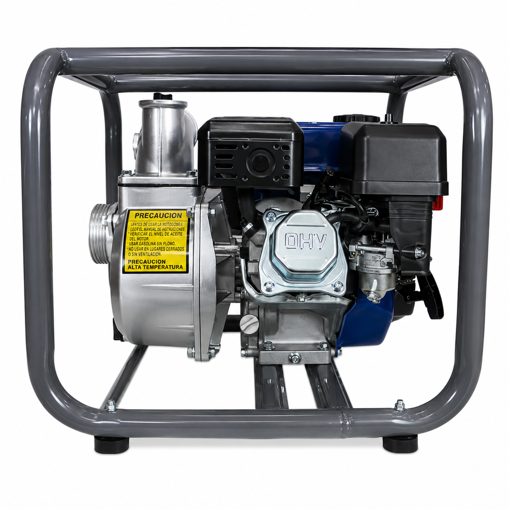 Motobomba Gasolina 3x3" Aguas Limpias 7HP 212cc 967 L/min | Hyundai 82HYDP80
