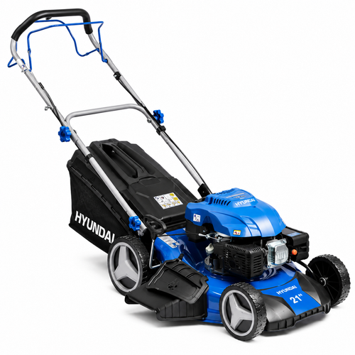 Cortacésped Autopropulsado Hyundai 6,5HP 173cc 21" Recolector 65L | 82HYGM53S