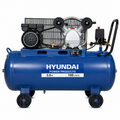 Compresor Hyundai Monofásico 3HP 100L 115psi Correa