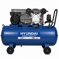 Compresor Hyundai Monofásico 2HP 100L 115psi Correa