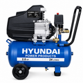 Compresor Hyundai Monofásico 2HP 24L 115psi Directo