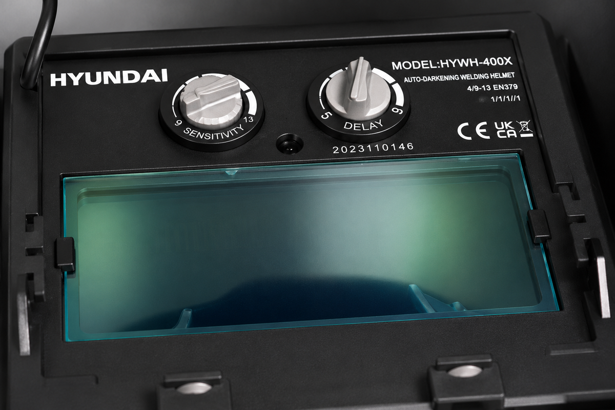 Máscara de Soldar Fotosensible Solar Hyundai HYWH-400X | 82HYWH-400X