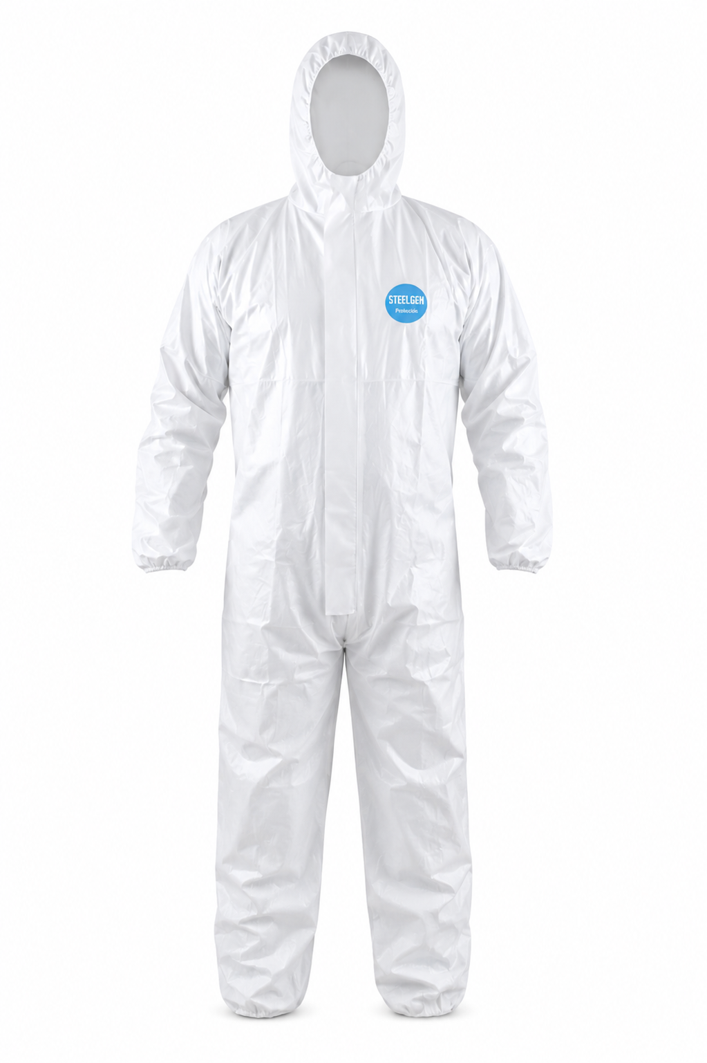 BUZO DESECHABLE CUBRE CIERRE STEELGEN PLUS+ ISP BLANCO TALLA L