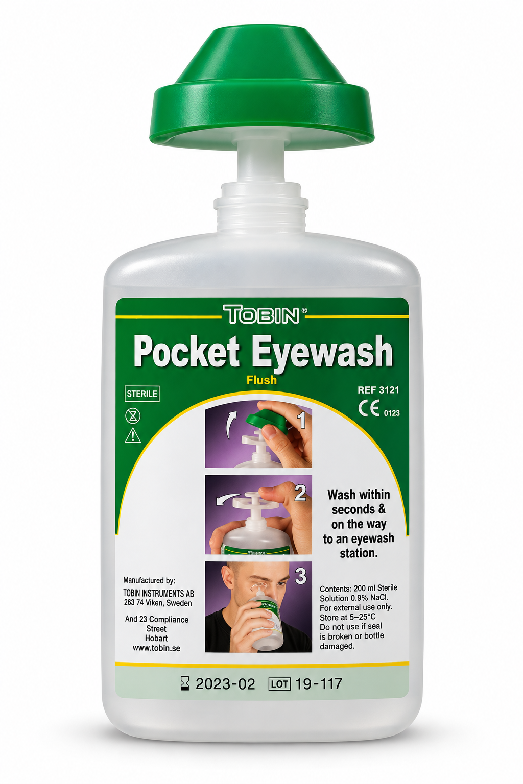 BOTELLA LAVAOJOS TOBIN 200ml