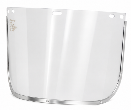 Visor de Policarbonato Ribete Aluminio 8 x 16 con REGISTRO ISP