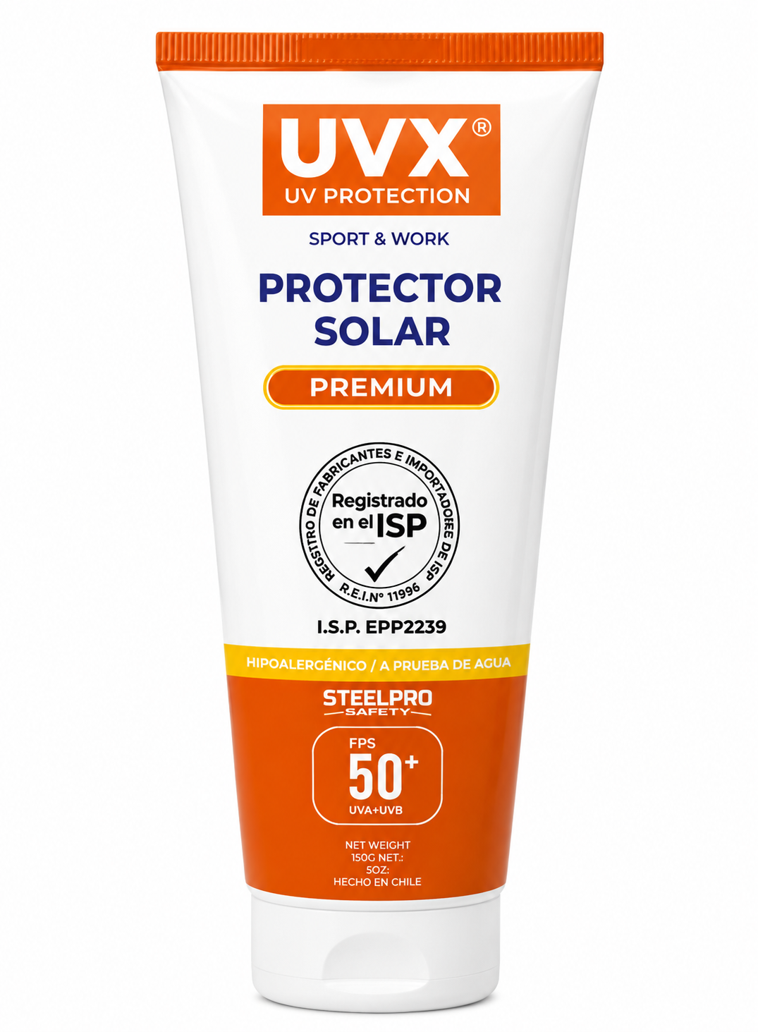 Crema Protección Solar UVX 60 ml Premium