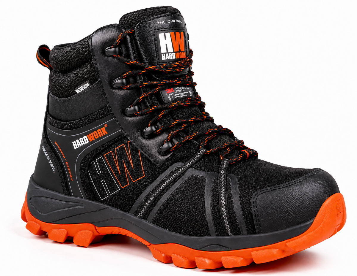 Calzado De Seguridad HW Bering High Certificado C/ Thinsulate Red