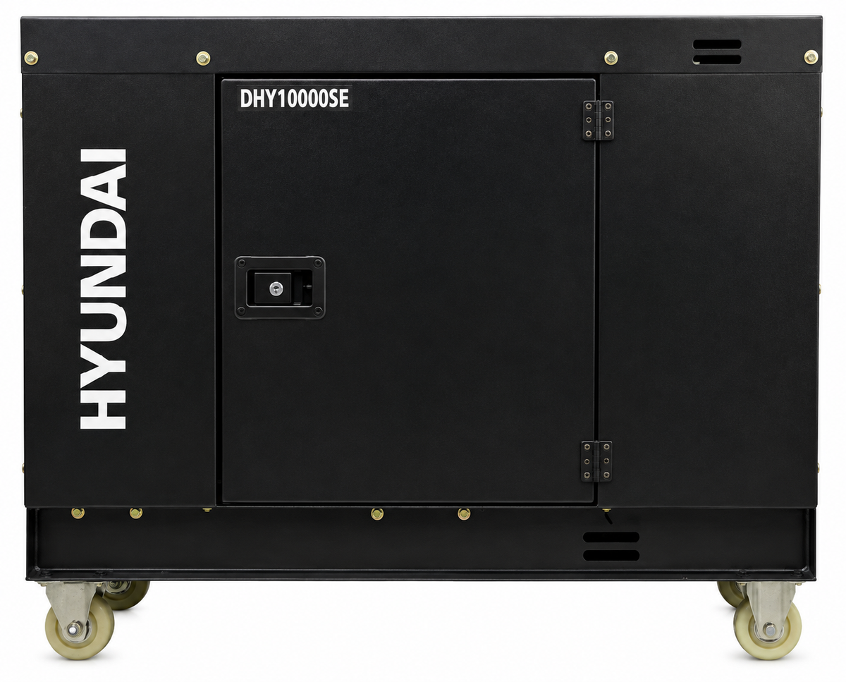 Generador Hyundai Diesel 8/8,5 Kw/Kva Partida eléctrica monofásico Cerrado
