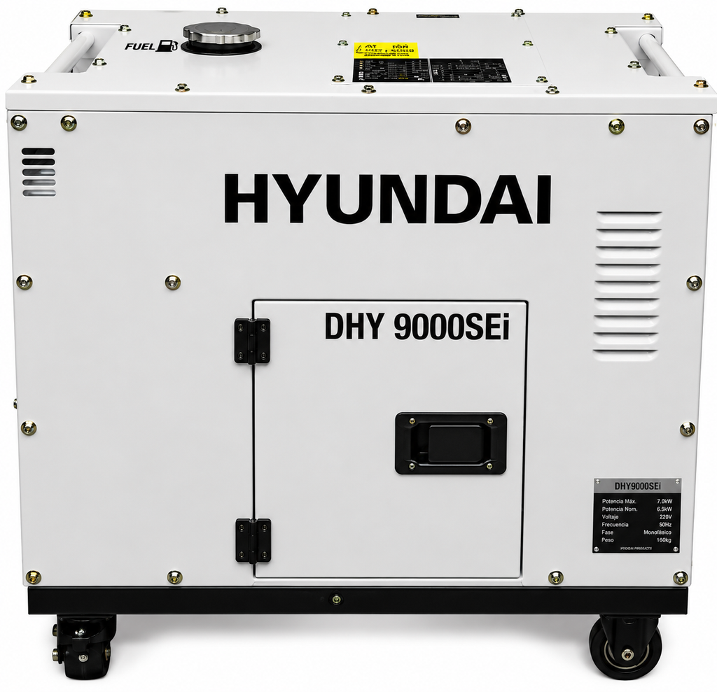 Generador Inverter Diésel 6kW Monofásico Cerrado | 78DHY9000SEI