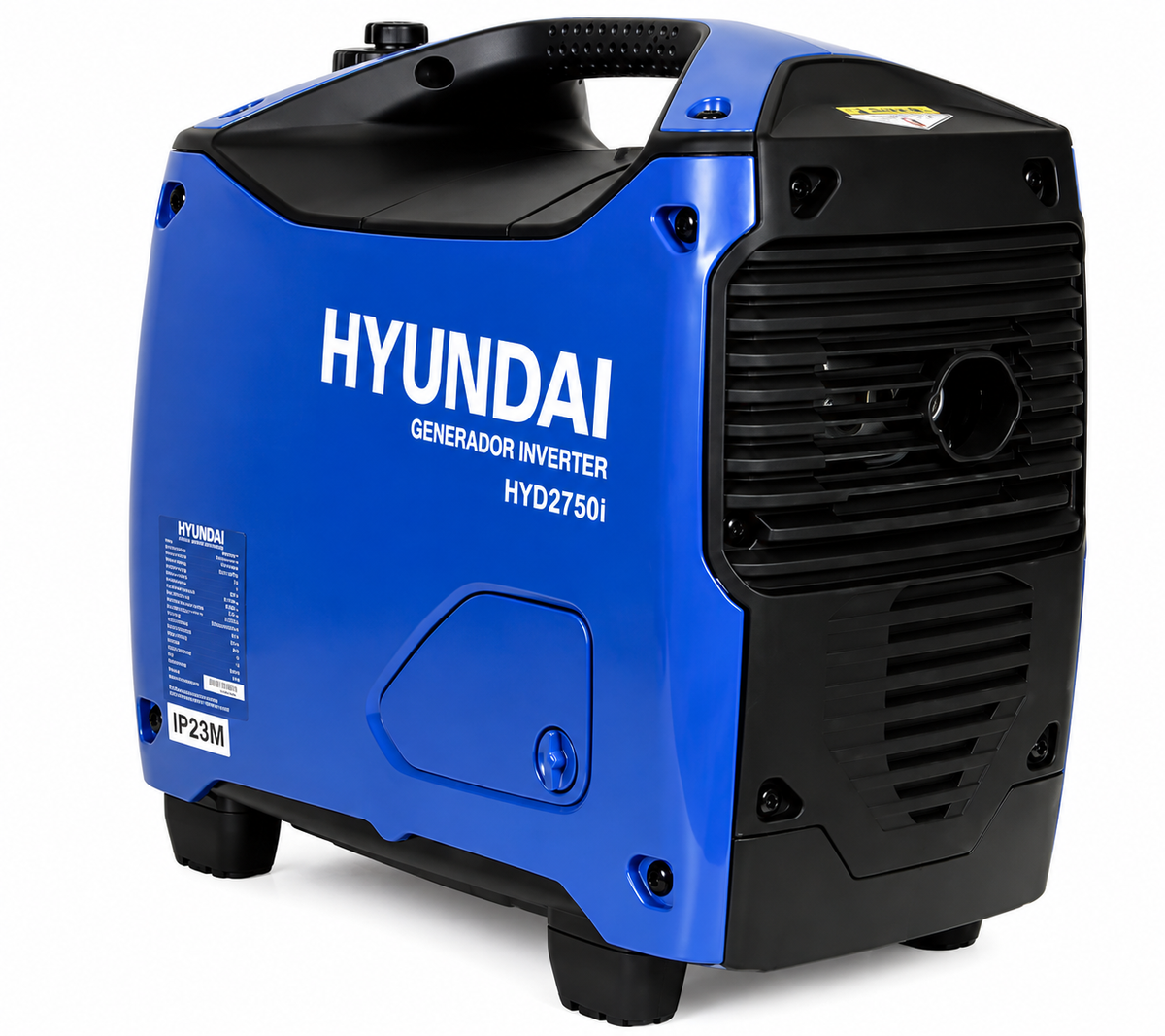 Generador Inverter digital Hyundai gasolina 2,2/2,75 kw Partida manual
