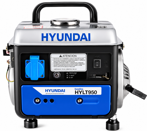 Generador Hyundai Gasolina 0,65/0,78 Kw/Kva Partida manual monofásico